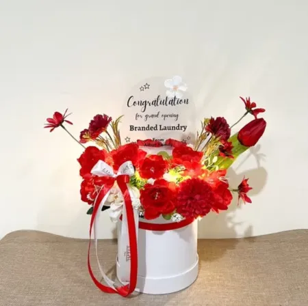 Bloom Box Akrilik Ucapan Grand Opening Pasangkayu